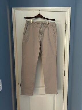 Men’s Bonobos slim fit chino khaki pants, 32x32